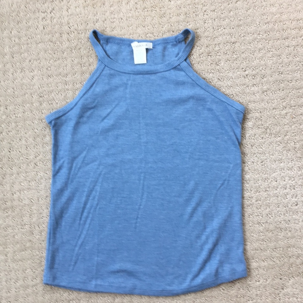 blue Bozzolo tank top
